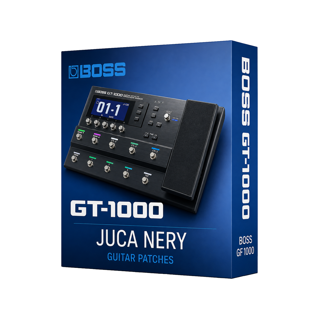 Boss GT-1000 Premium Pack – Guitar Patches by Juca Nery