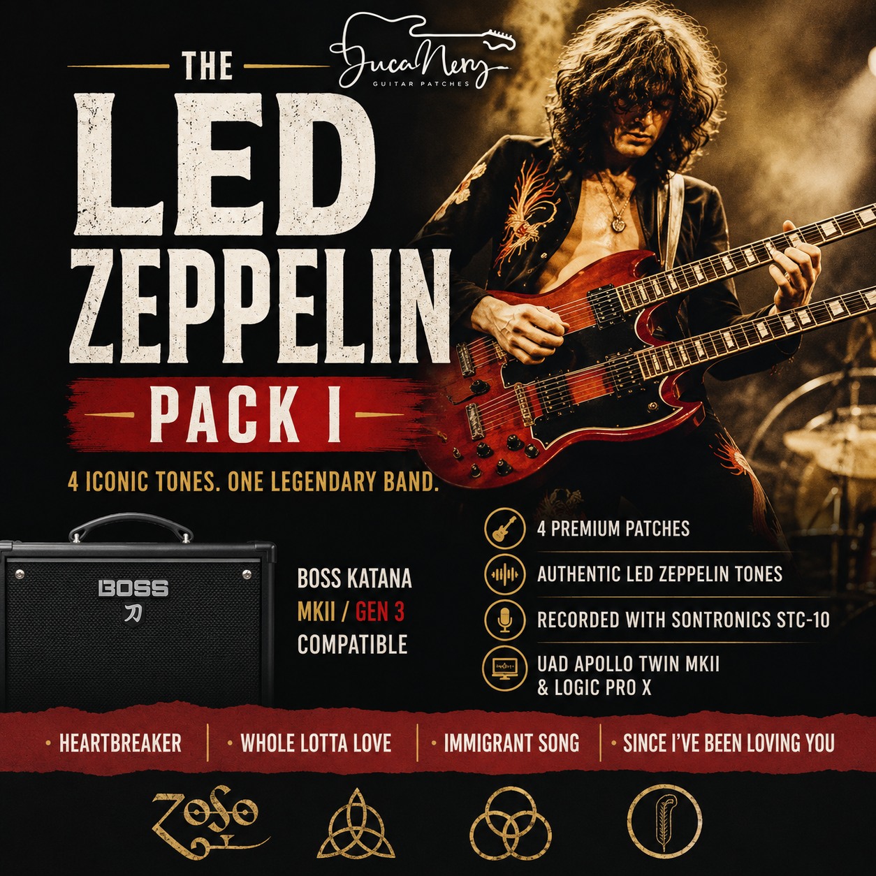Led Zeppelin Pack I – Guitar Patches by Juca Nery