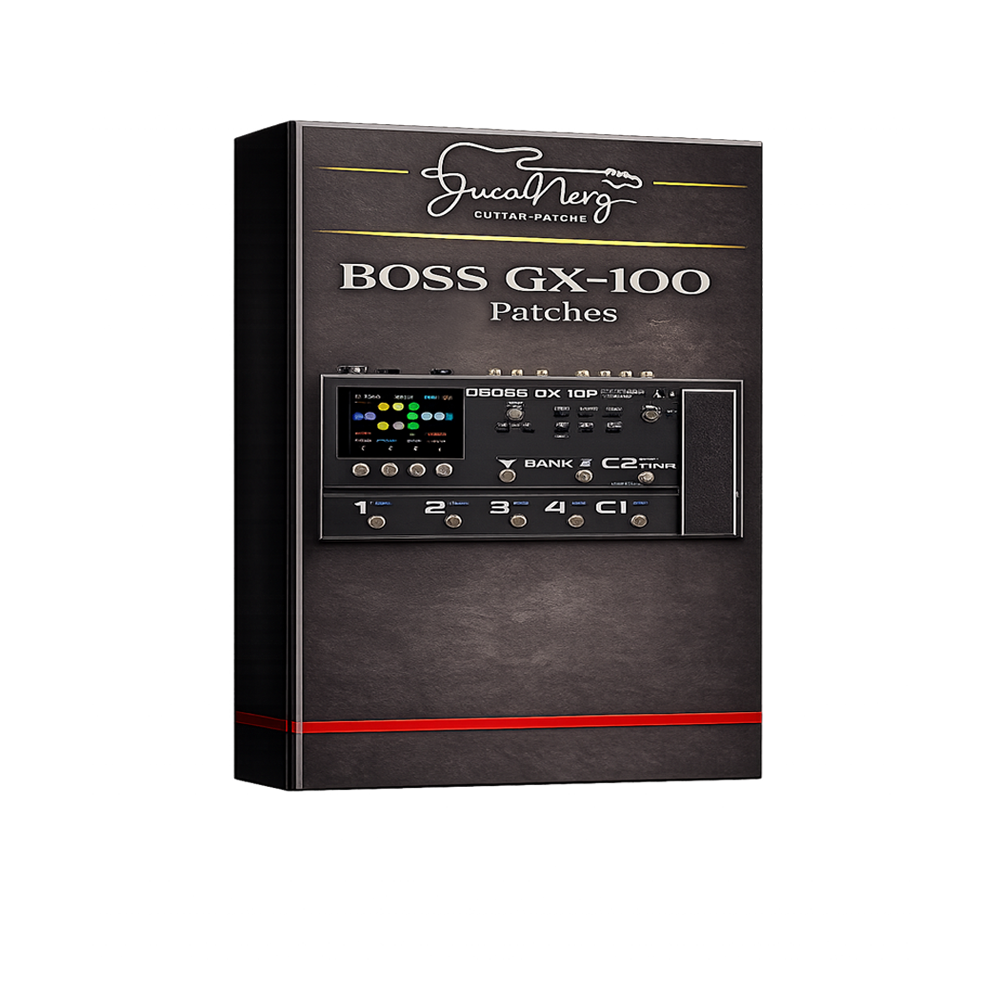 Boss GX 100/10 The Complete Bundle – Guitar Patches by Juca Nery