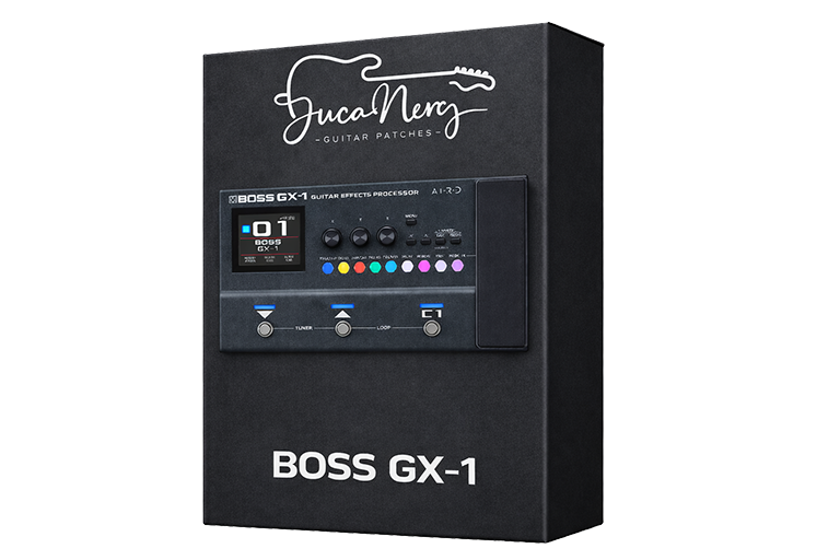 Boss GX-1 – FREE JN Custom Pack with Unique Sounds - Juca Nery